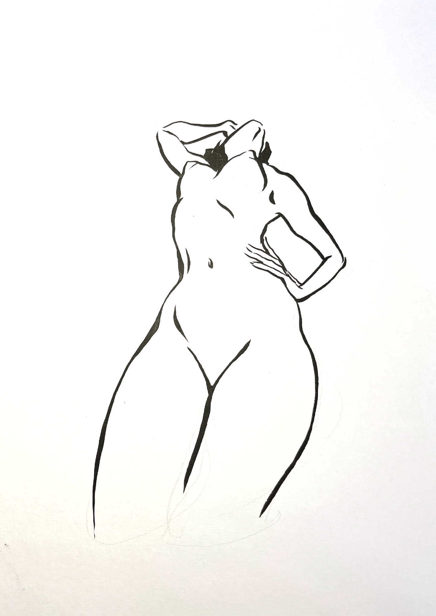 Female Form: Original Sketches