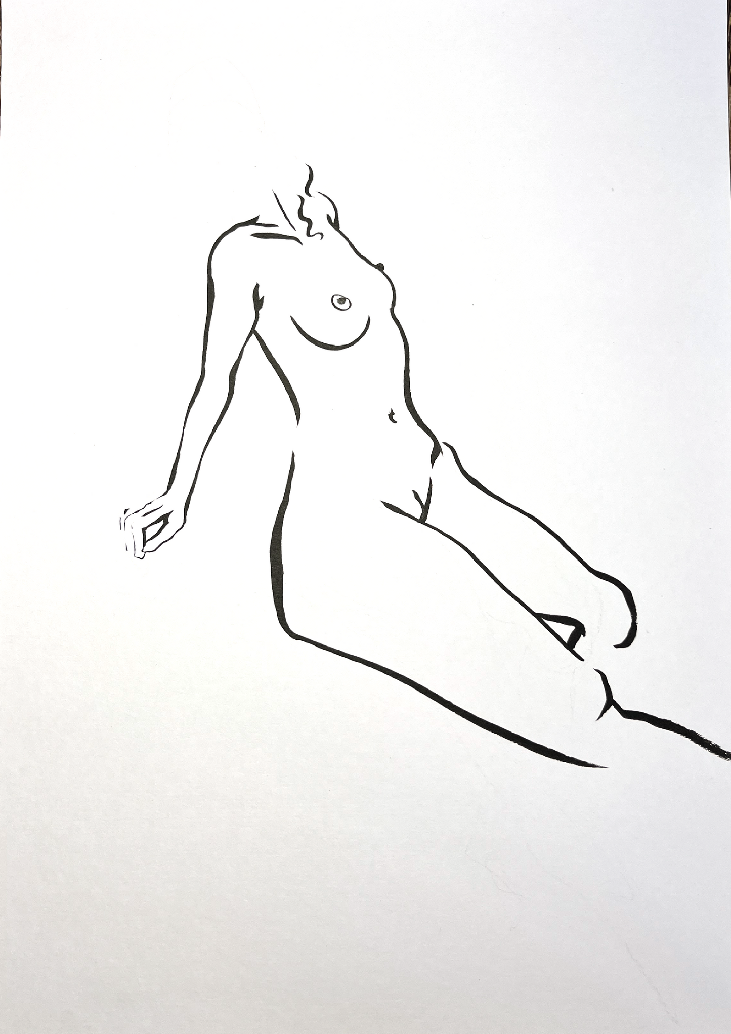 Female Form: Original Sketches