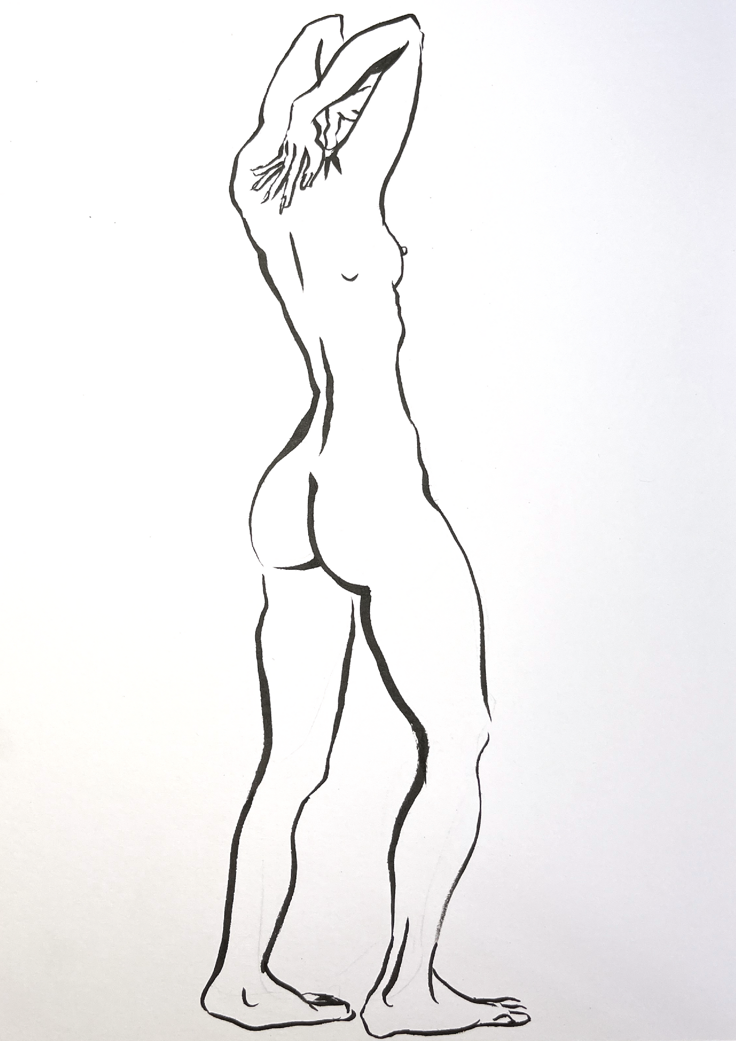 Female Form: Original Sketches