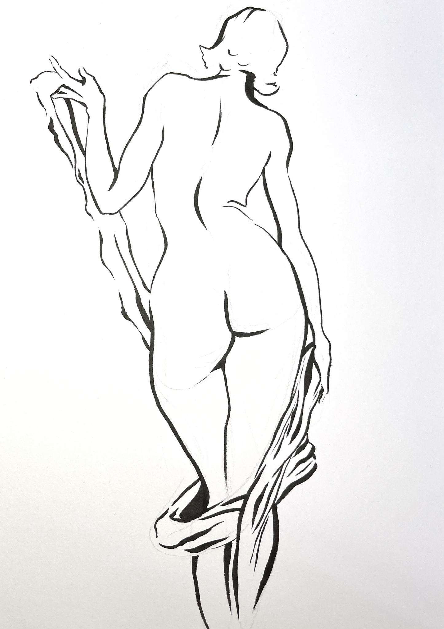 Female Form: Original Sketches