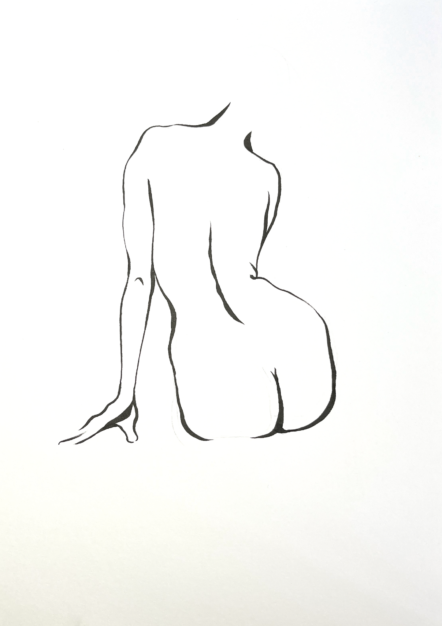 Female Form: Original Sketches