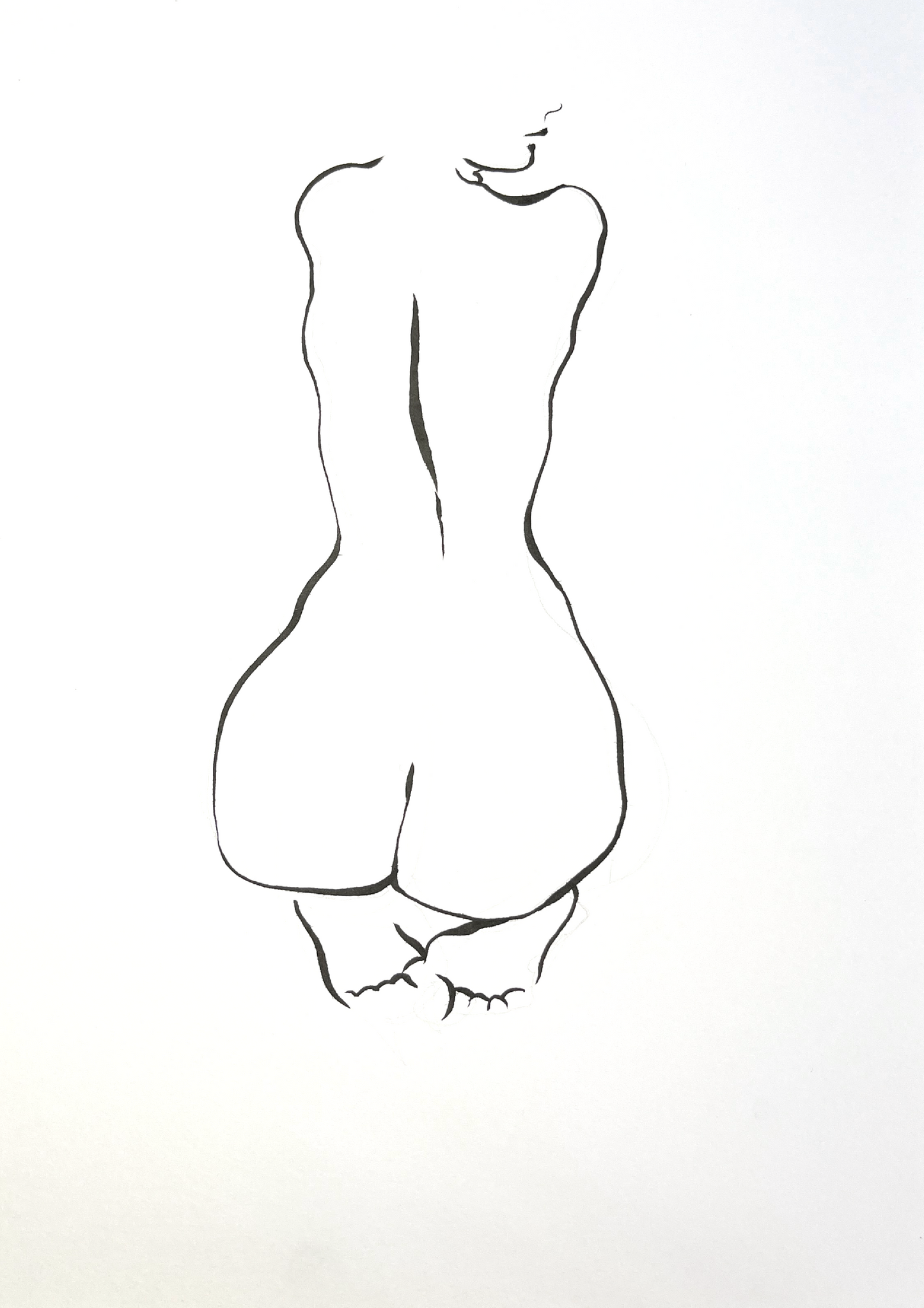 Female Form: Original Sketches