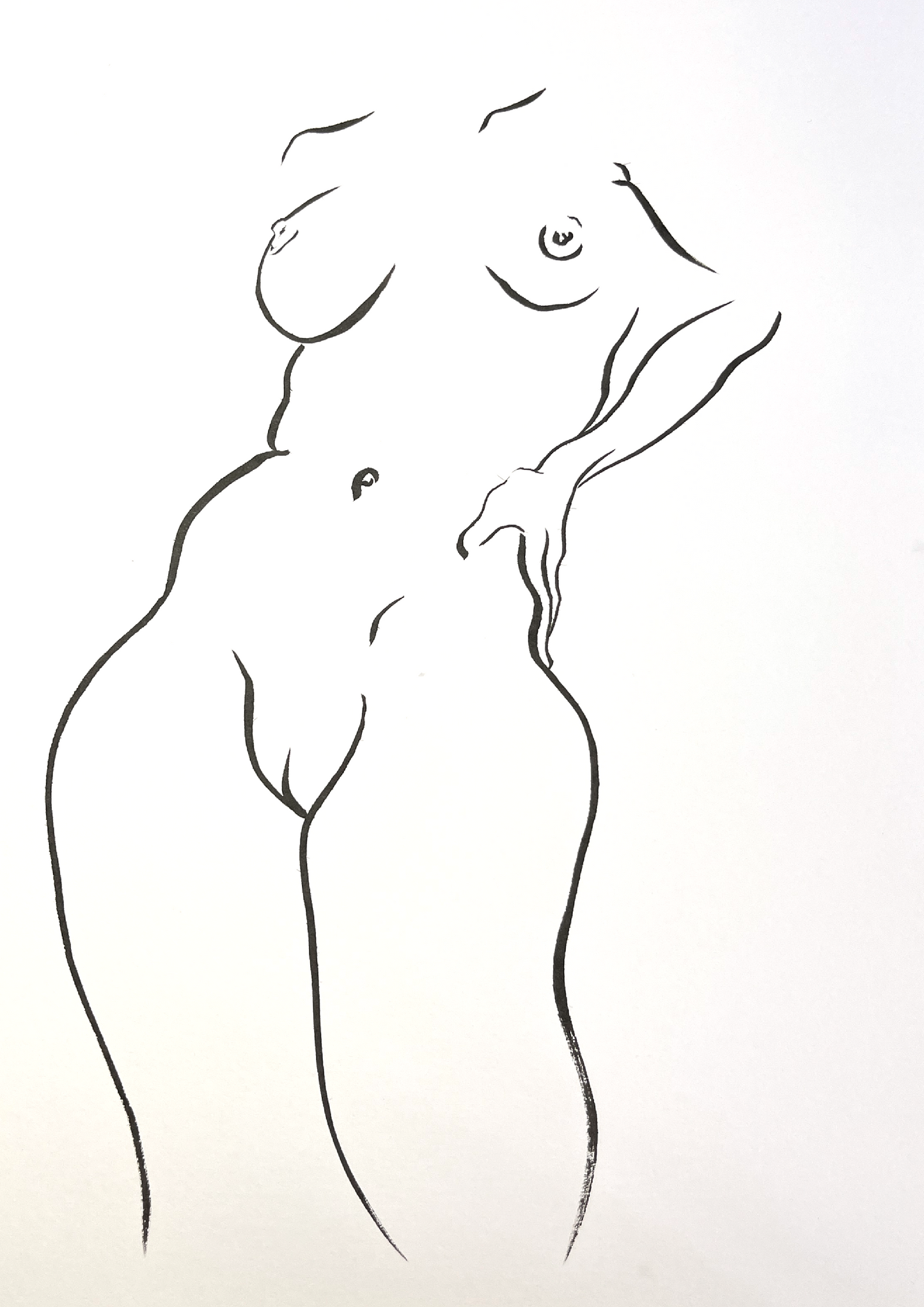 Female Form: Original Sketches