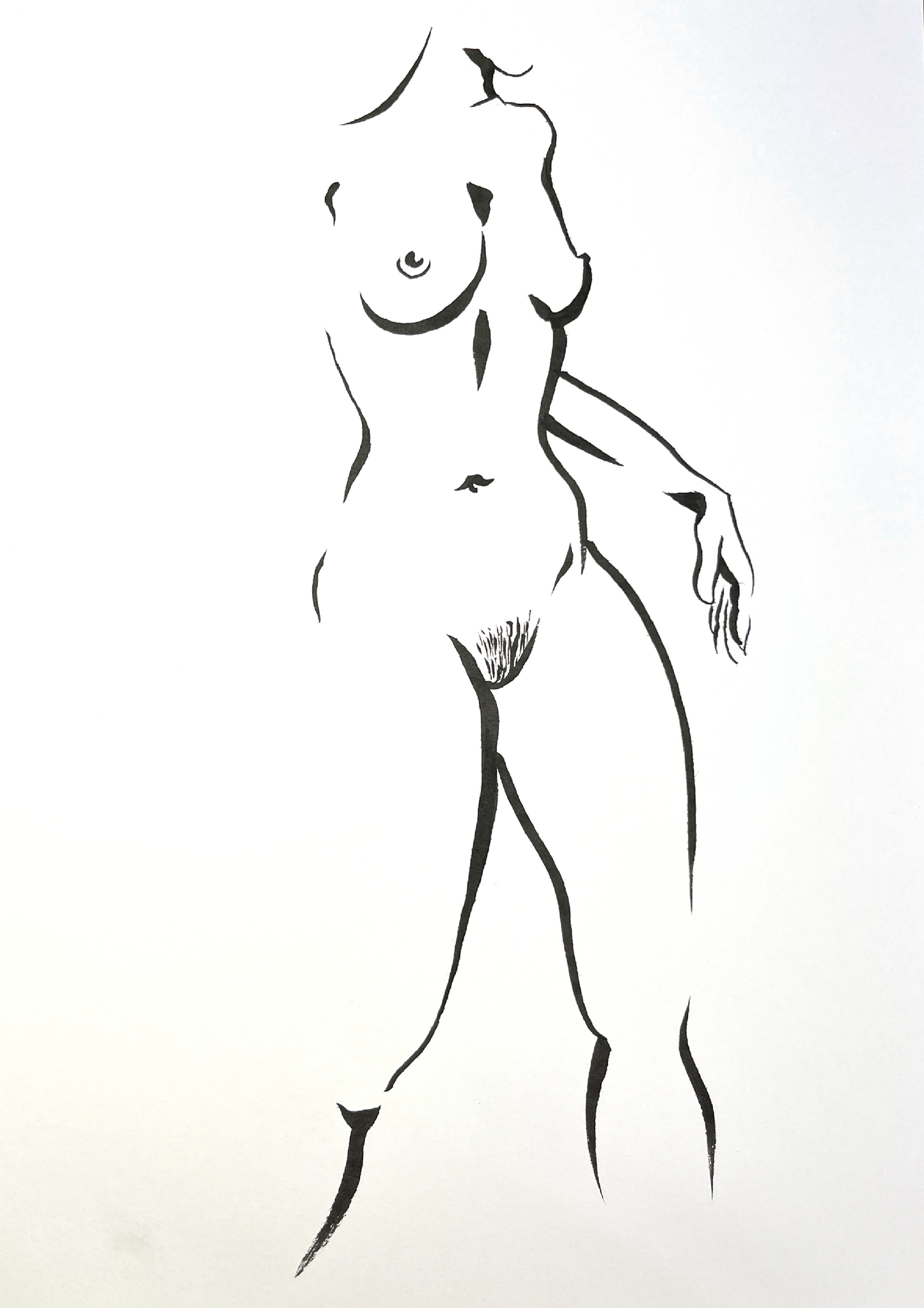 Female Form: Original Sketches