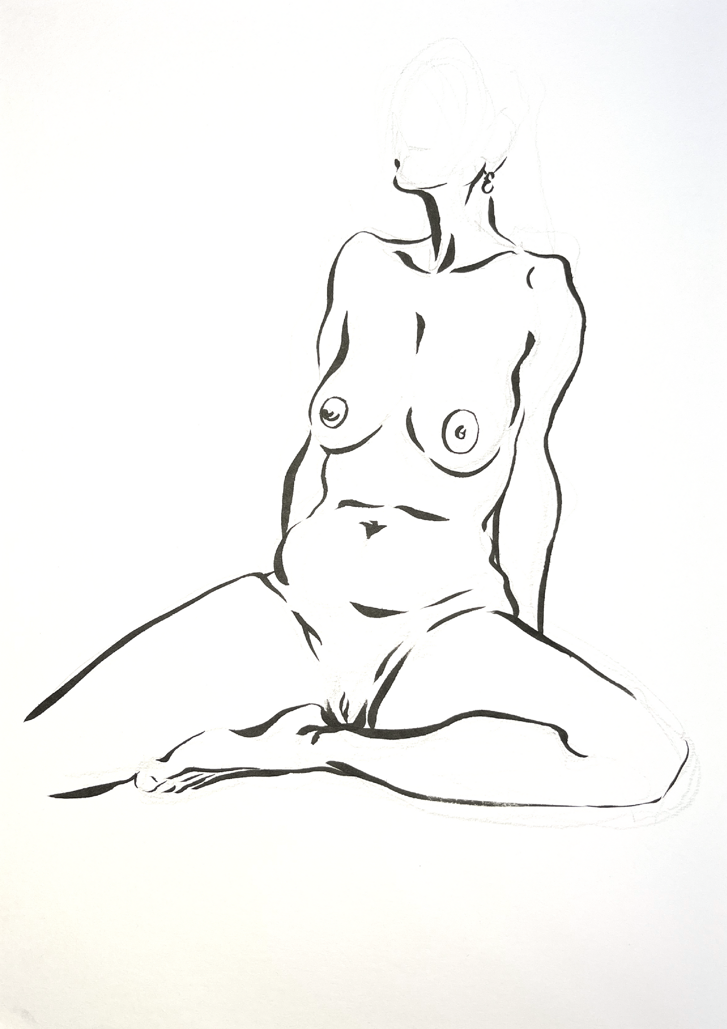 Female Form: Original Sketches