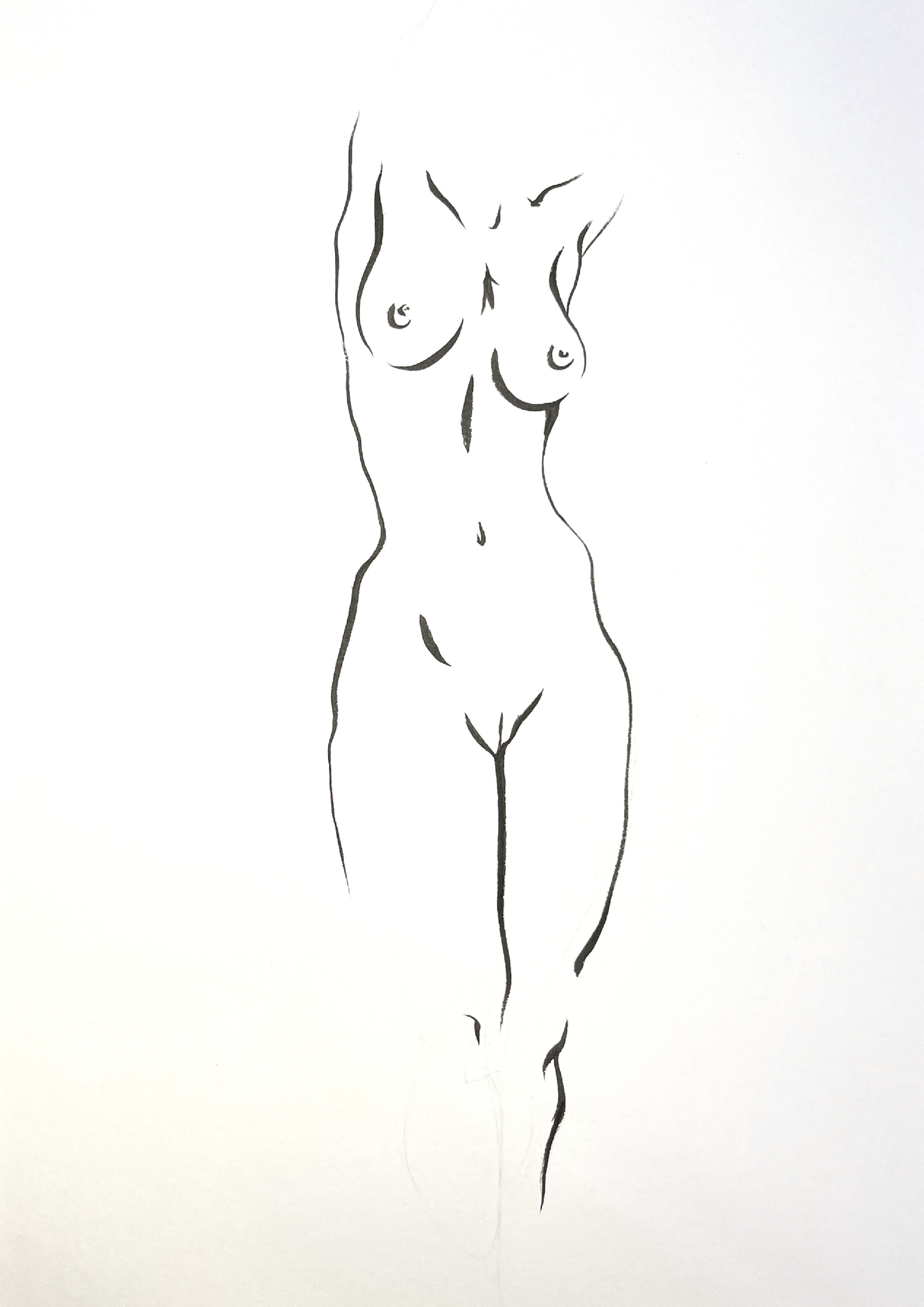 Female Form: Original Sketches