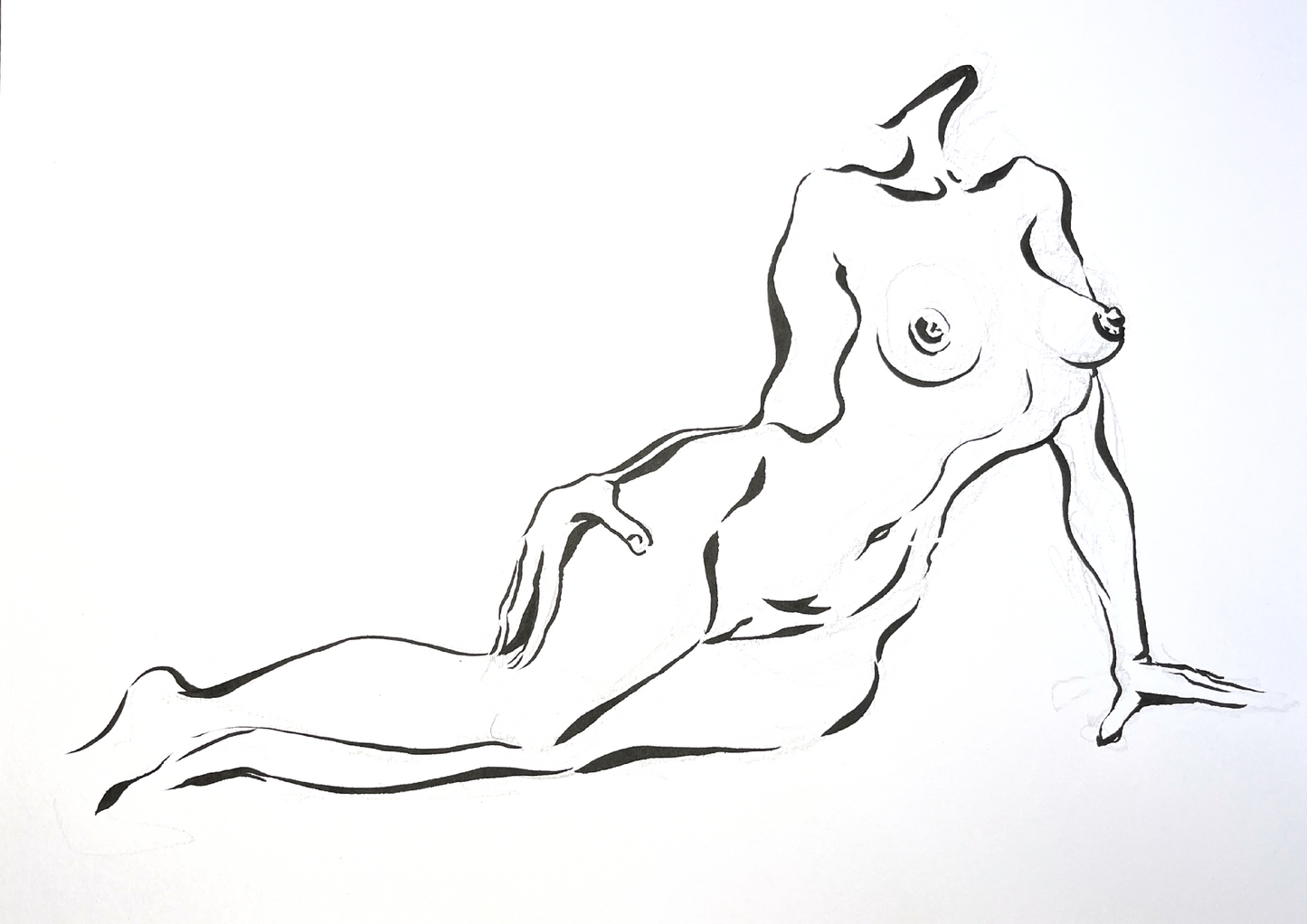 Female Form: Original Sketches