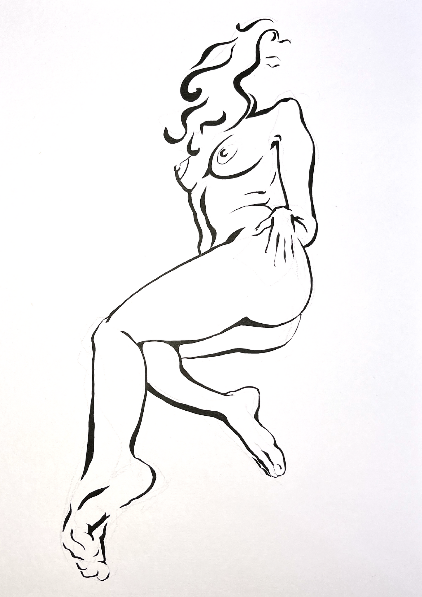 Female Form: Original Sketches